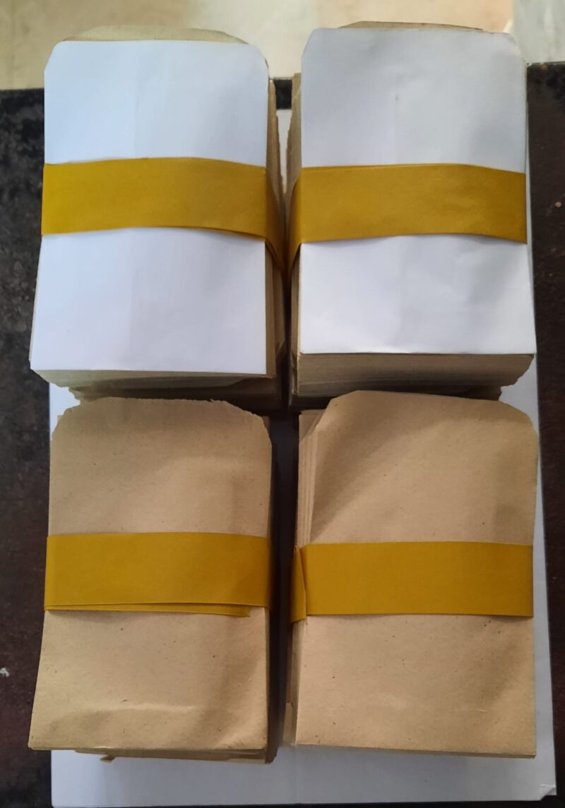 White Rope paper Handle Bags